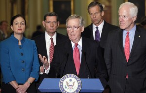 Senate GOP Leadership: Waiting for Trump