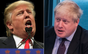 Donald Trump and Boris Johnson - more in common than a bad hair day